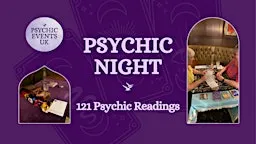 PSYCHIC READINGS NIGHT Tuesday 3rd November, The Acorn