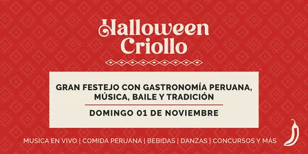 Halloween Criollo | Festejo con gastronomía peruana, música y tradición