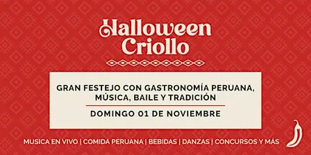 Halloween Criollo | Festejo con gastronomía peruana, música y tradición