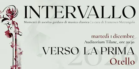 Otello. Verso la Prima // Intervallo 2026