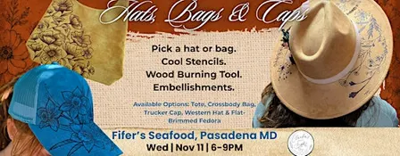 Hat & Bag Burn Party at the Fifer's Seafood