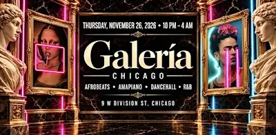 KO’s Playlist: Afrobeats and R&B Thanksgiving Day at Galeria 10PM-4AM