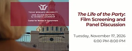 The Life of the Party: Film Screening and Panel Discussion