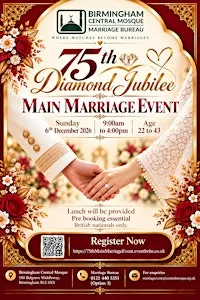 75th Muslim Marriage Event
