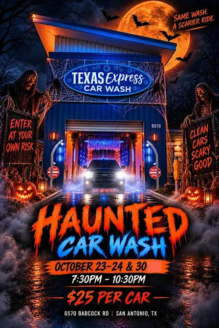 TX EXPRESS HAUNTED CAR WASH