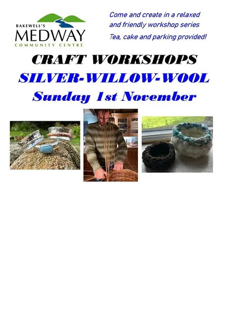 Medway Craft Workshops - Silver/Willow/Wool