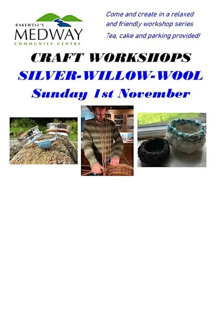 Medway Craft Workshops - Silver/Willow/Wool