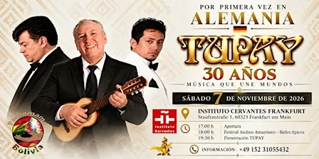 TUPAY EN FRANKFURT UNA NOCHE HISTÓRICA