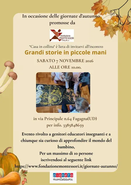 Grandi storie in piccole mani