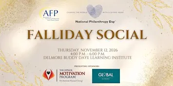 2026 AFP Nova Scotia National Philanthropy Day Falliday Social