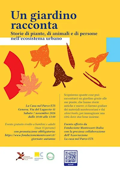 Un giardino racconta