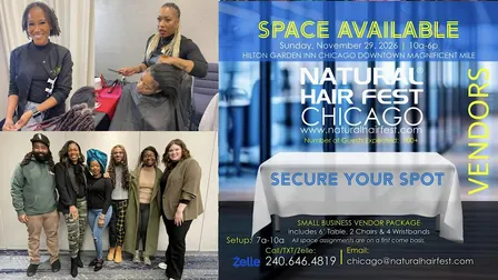 NATURAL HAIR FEST CHICAGO - DAYTIME VENDOR OPPORTUNITY