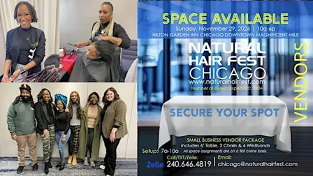 NATURAL HAIR FEST CHICAGO - DAYTIME VENDOR OPPORTUNITY