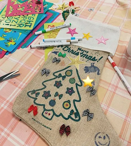 Print & Embellish a Christmas Stocking with Pritchy Prints