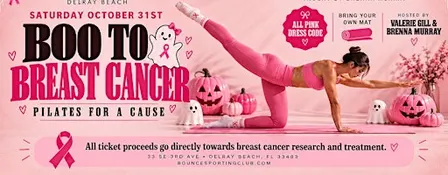 Pilates For A Cause - Boo to Breast Cancer