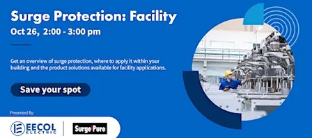 Surge Protection for Facilities with EECOL and Surgepure