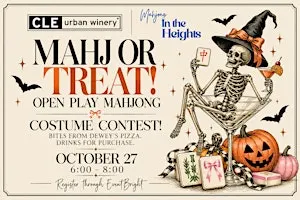 ️ MAHJ OR TREAT! Open play mahjong!