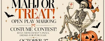 ️ MAHJ OR TREAT! Open play mahjong!