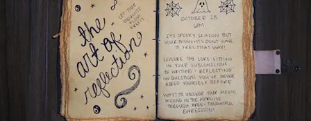 The Art of Reflection: a guided journaling experience