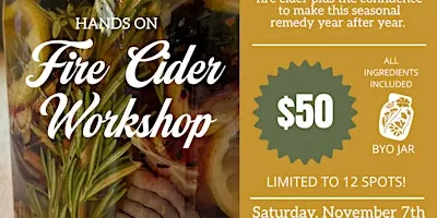 Fire Cider Workshop