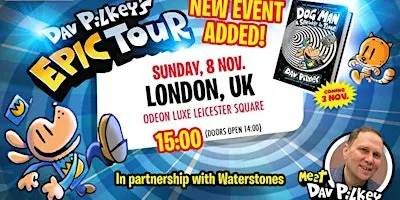 Join Dog Man Creator Dav Pilkey on his Epic Tour!