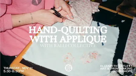 HAND QUILTING w/ RALLI COLLECTIVE