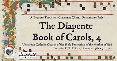 Diapente Book of Carols 4