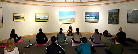 Yoga in the Gallery