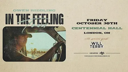 OWEN RIEGLING - IN THE FEELING TOUR