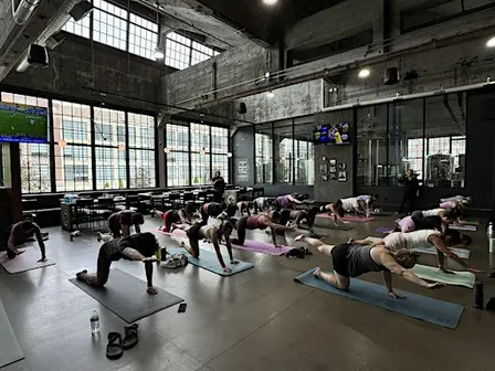 FREE Mat Pilates Class at Cartridge Brewing