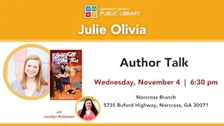 Author Talk with Julie Olivia