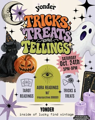 Tricks, Treats & Tellings - Aura Photos @ Yonder in Lucky Find Vintage