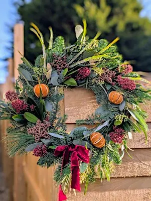 Christmas wreath workshop