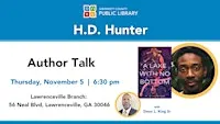 Author Talk with H. D. Hunter