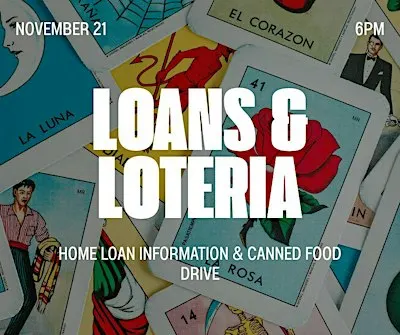 Loans & Loteria- Canned food drive