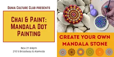 Chai & Paint: Mandala Dot Art Workshop