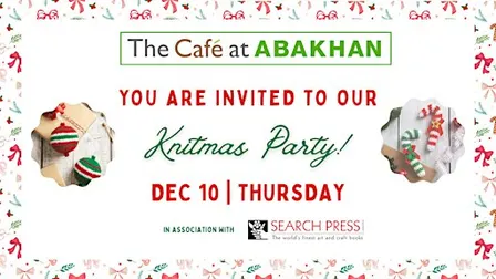 Knitmas Party at Abakhan at Mostyn