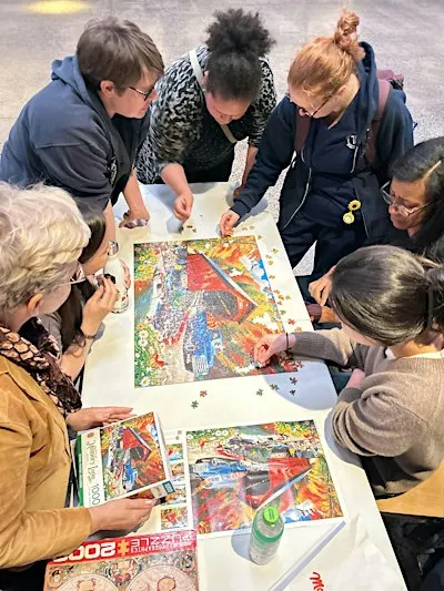 Puzzle Meetup at Olly