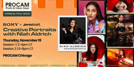 Creative Portraits with Niah Aldrich Presented by Sony & Westcott