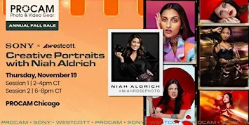 Creative Portraits with Niah Aldrich Presented by Sony & Westcott