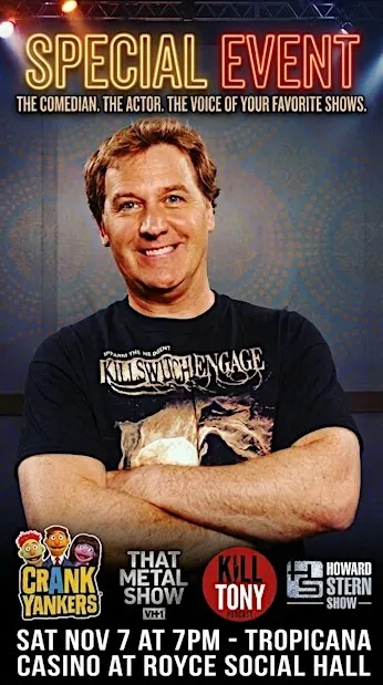 Jim Florentine-Tropicana Casino-Sat 11/7- 7pm SPECIAL EVENT