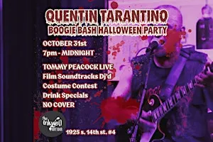 Quentin Tarantino Boogie Bash Costume Party w/ Tommy Peacock
