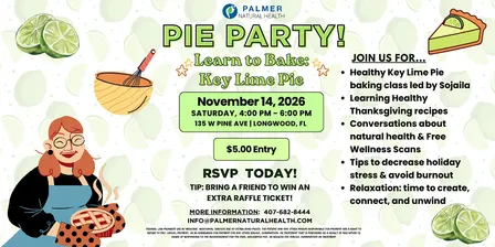 Pie Party - Palmer Natural Health