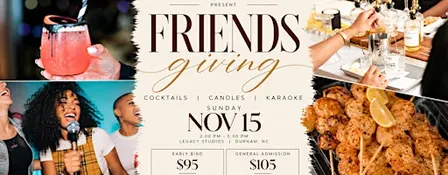 Cocktails, Candles, Karaoke: Friendsgiving Edition