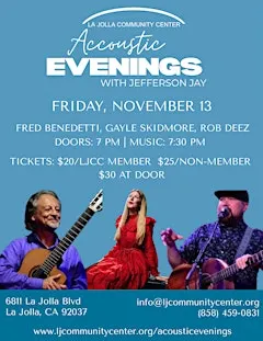 Acoustic Evenings, November 13