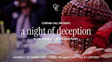 A Traitor's Game: Curtain Call at Clifton's Speakeasy