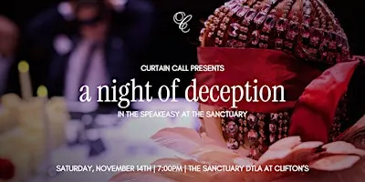 A Traitor's Game: Curtain Call at Clifton's Speakeasy