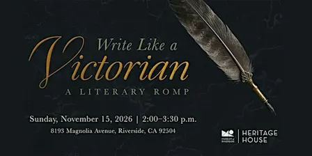 Write Like a Victorian: A Literary Romp