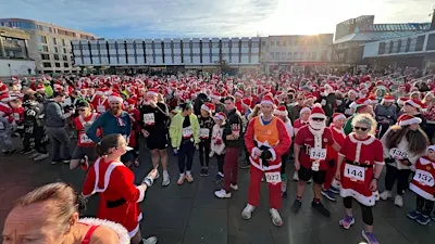 Santa Fun Run