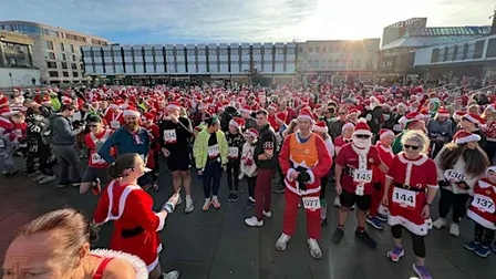 Santa Fun Run